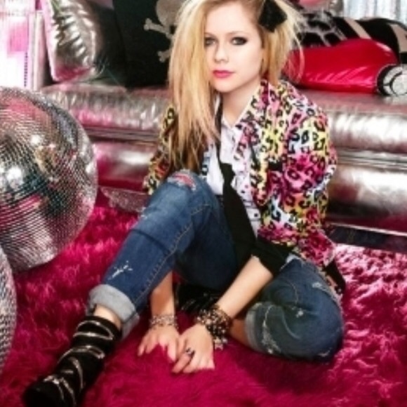 Abbey Dawn Jackets & Blazers - Avril Levine’s Abbey Dawn Leopard Bomber Size L